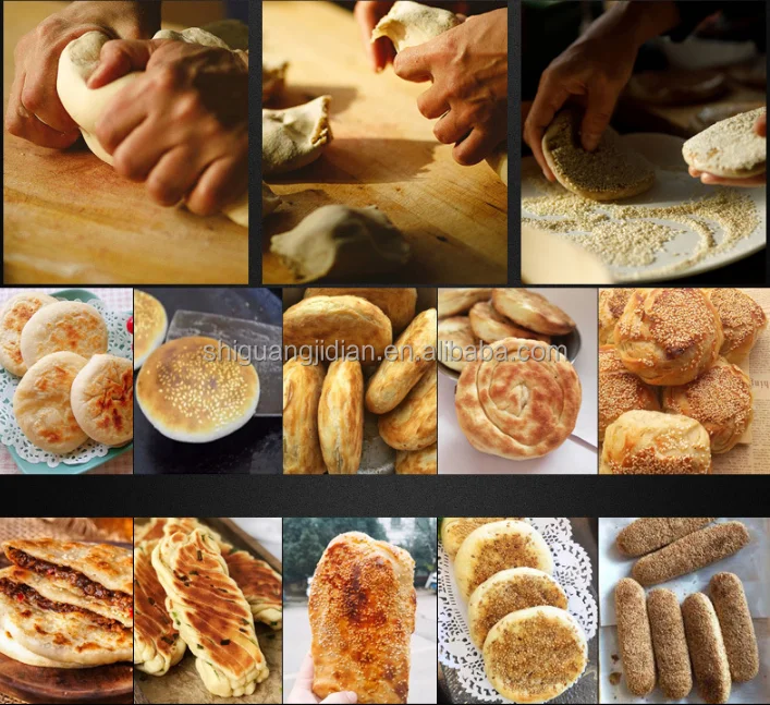 Hot sale 6 inch roti bread oven machine / Arabian lebanese naan pita bread making machine/Russia pita bread 75cm cooking