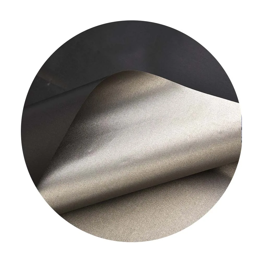 Single Black 5G Signal WIFI EMF EMI Shielding Anti Radiation RFID Blocking Fabric For Clothes Anti-static Curtain Anti Radiation