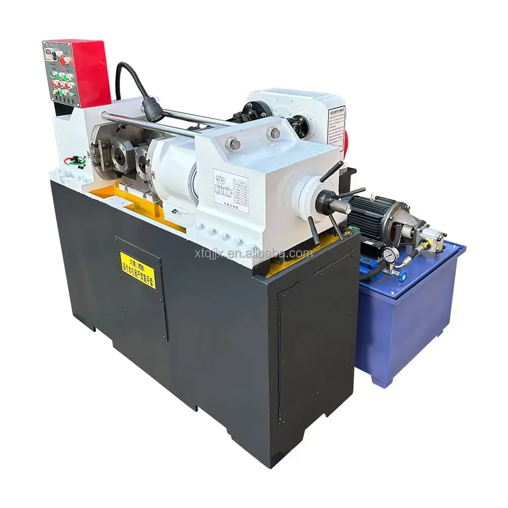 Best Price on New Small Model 150 Hydraulic Screw Thread Rolling Machine for Rebar Process Gear Motor Core Components Gearbox