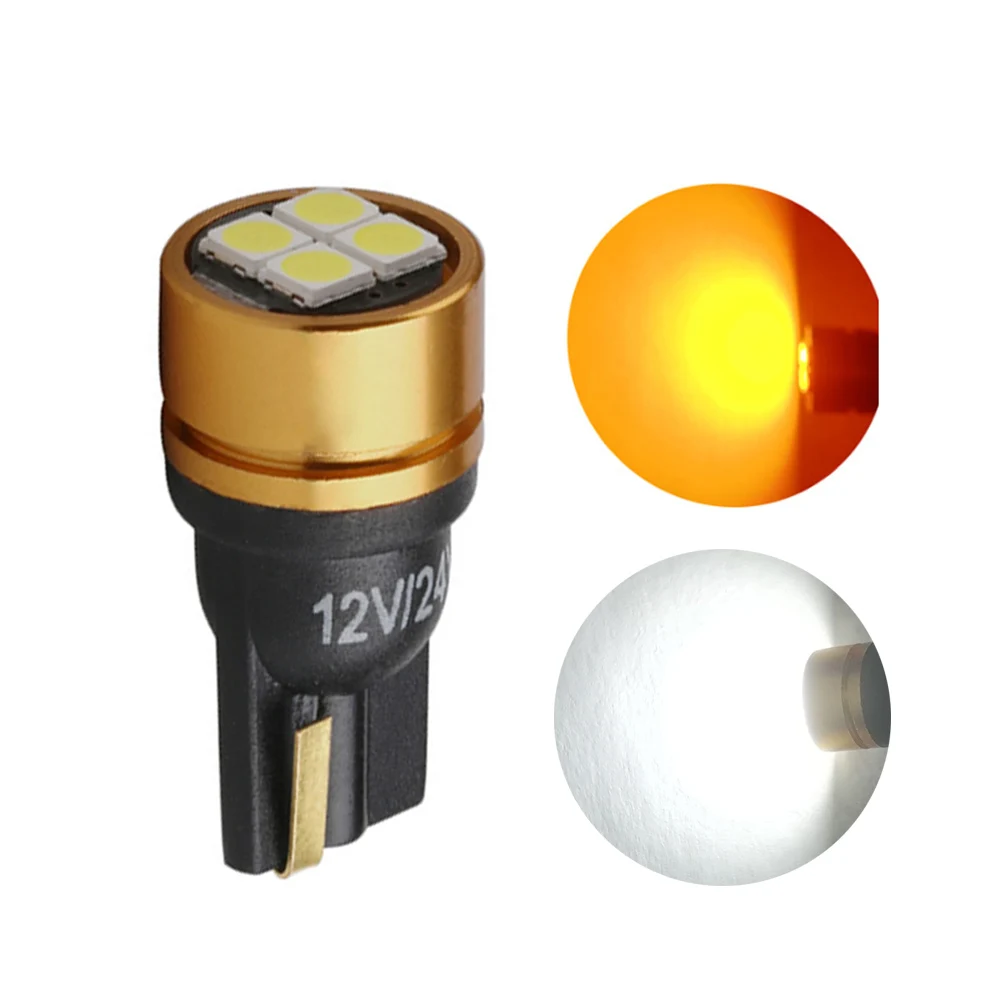 194 Led Bulbs 3030 Chipset T10 168 175 2825 Wedge Car Interior Dome Map Door Courtesy License Plate Lights 6000K