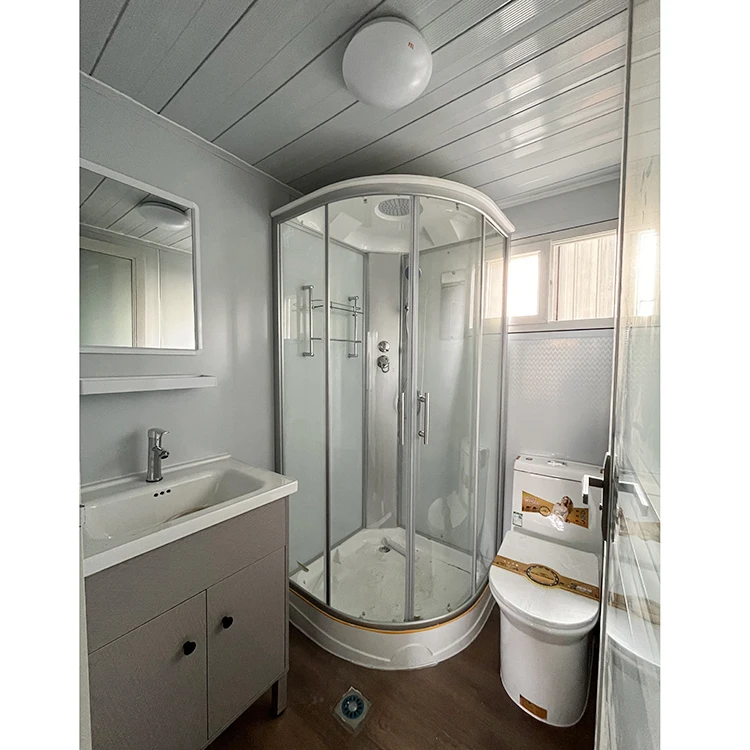 Shipping Tiny Home Luxury 2 Beds Room Prefabricated Trailer Houses Modular Flexible Home Portable Expandable Container House