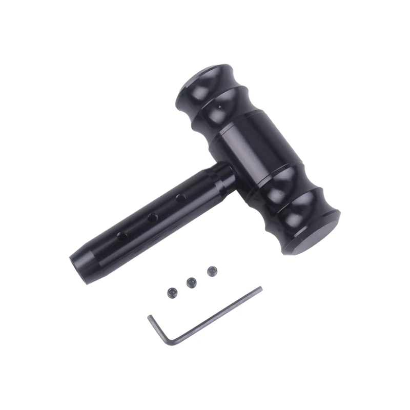 12 mm screw aluminum alloy car modified aircraft joystick shift head Gear Shift Knob black / red / silver / blue