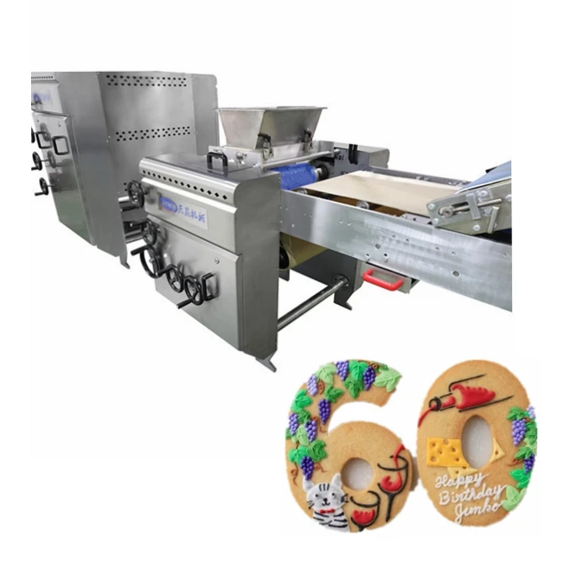 
2020 Small Type Customized Biscuit Making Machine Production Line/Maquinas para hacer galletas 