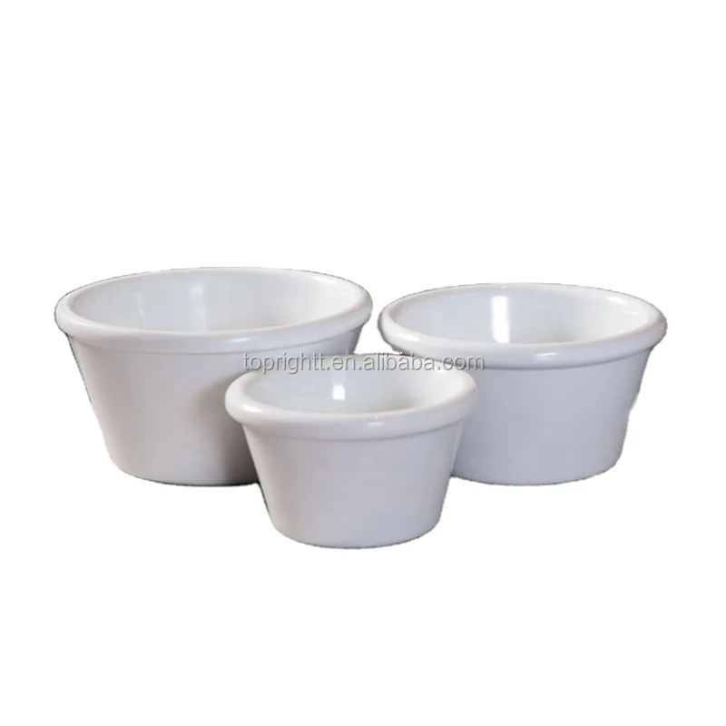 3 sizes round melamine sauce cup, melamine sushi sauce dishes