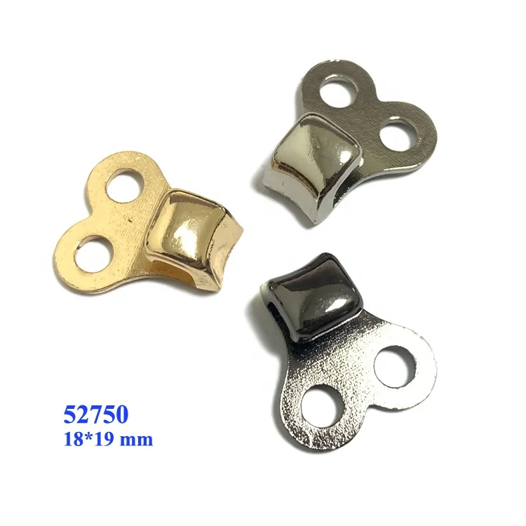 Gold plated zinc alloy eyelet shoe lace hook climbing boots hook buckles