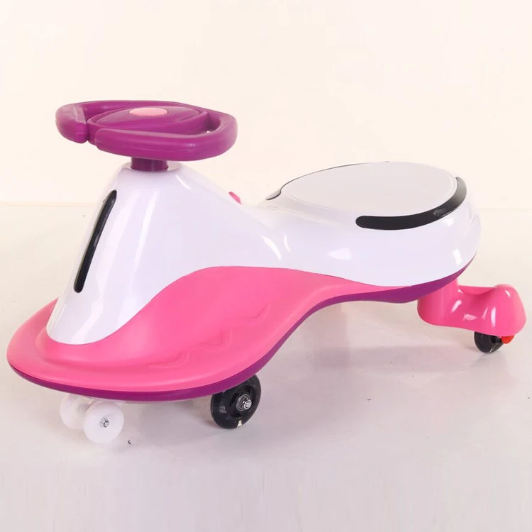 
Wholesale cheap price light color baby swing car twist car 