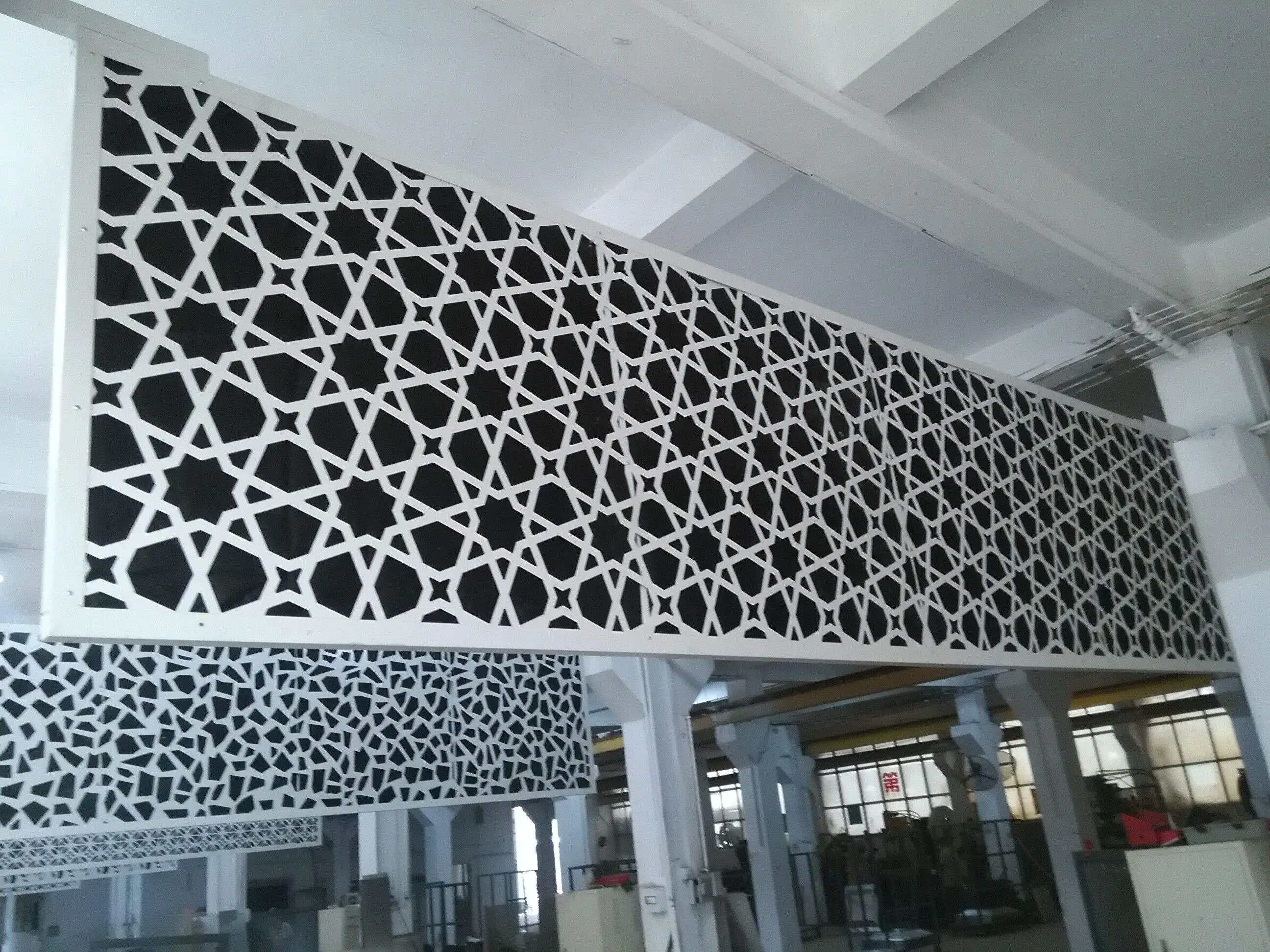 Fashion customized aluminum cut-out cladding panel customized facade