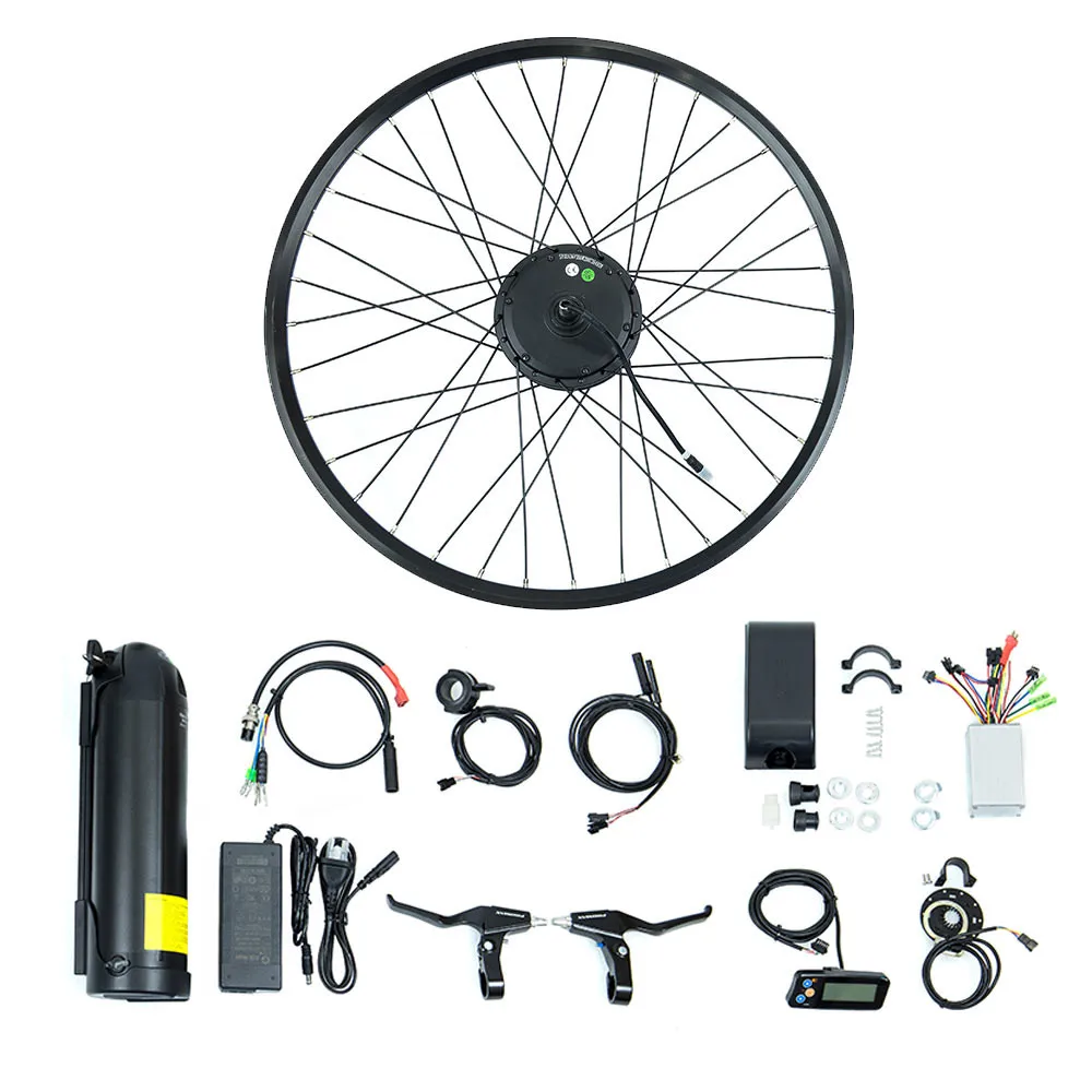 20/24/26/27.5/29 inch mid drive conversion kit hidden power electric bike kit 36v 250w electric bike conversion kit