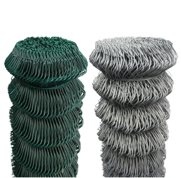 Chain Link Fence Easy-to-Assemble Galvanized Stainless Steel Chain Link Wire Mesh Fence