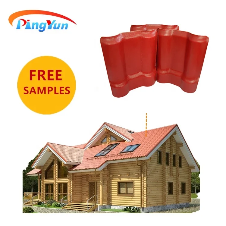 UPVC Plastic Insulation Resistance Tiles ASA PVC Roof Sheet Top Ridge Accessory