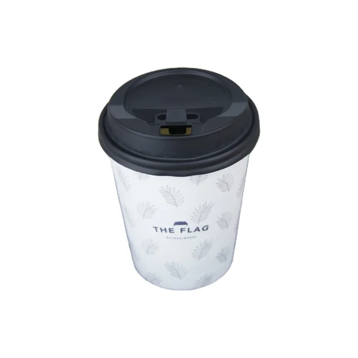 
High quality wholesale disposable popular high class green food paper cup made in China 