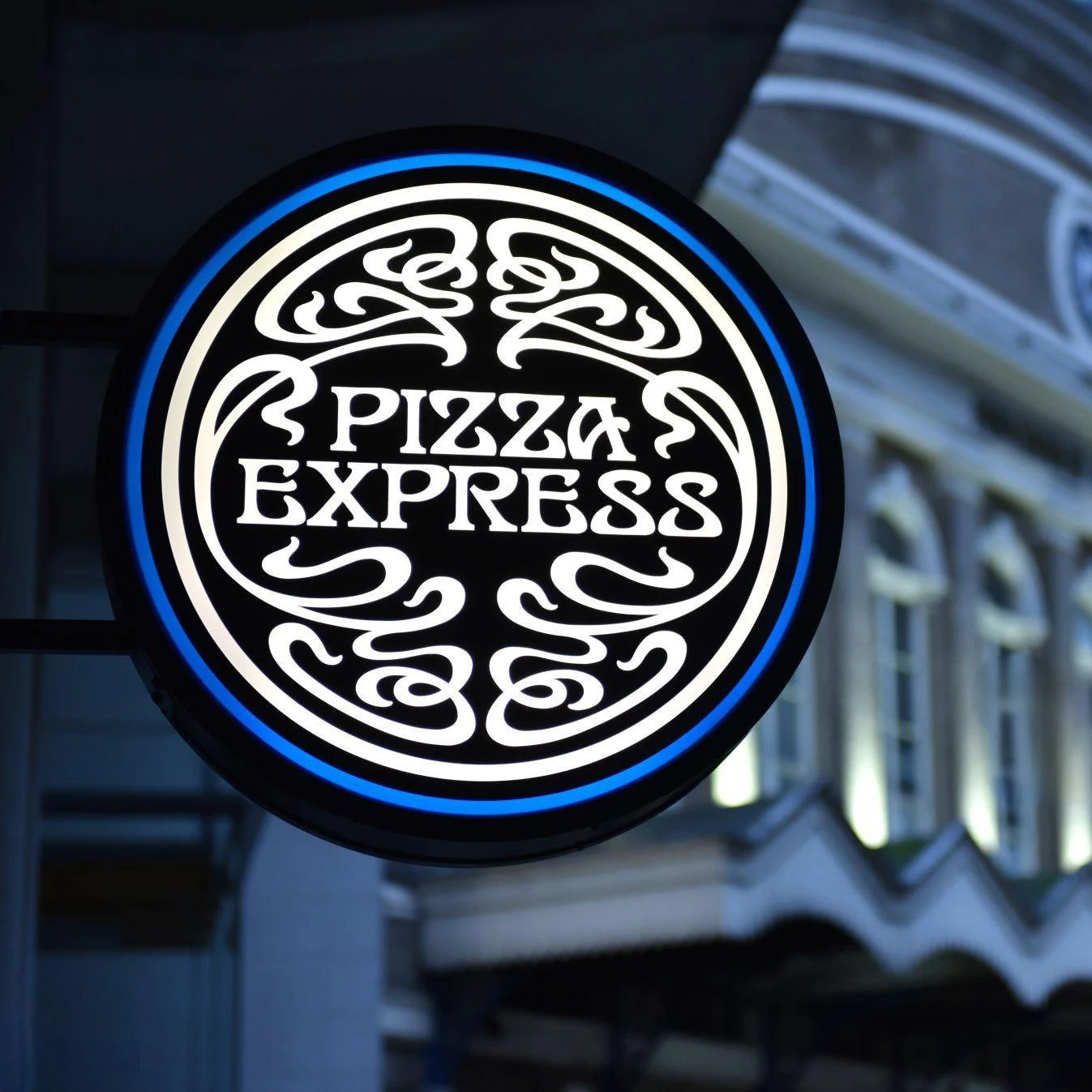 Custom Two-Sided LED Light Box Sign Low-Power Wall Mounted Circle Signboard for Bar Restaurant Logo Storefront Sign