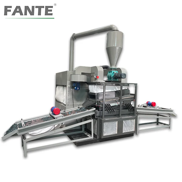 Лидер продаж 2022, гранулятор медной проволоки малой емкости, аппарат для переработки лома кабеля по заводской цене