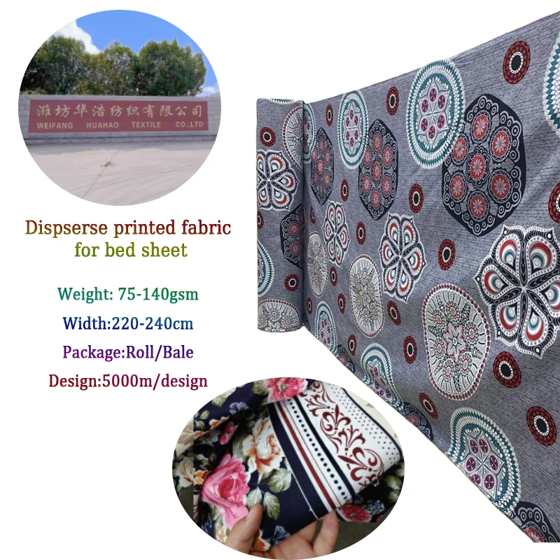 Hot Selling premium soft texture 100% Microfiber Polyester Geometric Flat Sheet with Pillow Cases in 3pcs fabric