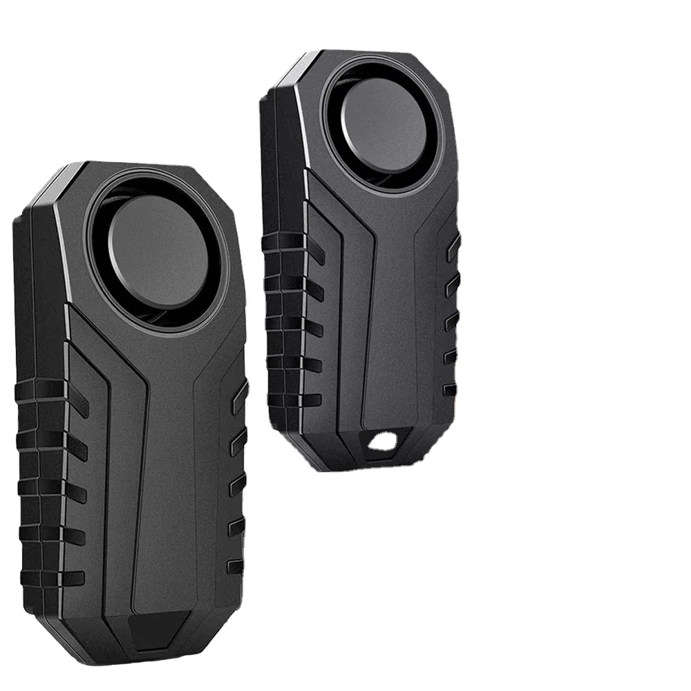 Wireless Bicycle Alarm 113dB Loud Waterproof Remote Control Vibration Sensor Security Alarm Bike Motorcycle Anti Theft Alarm