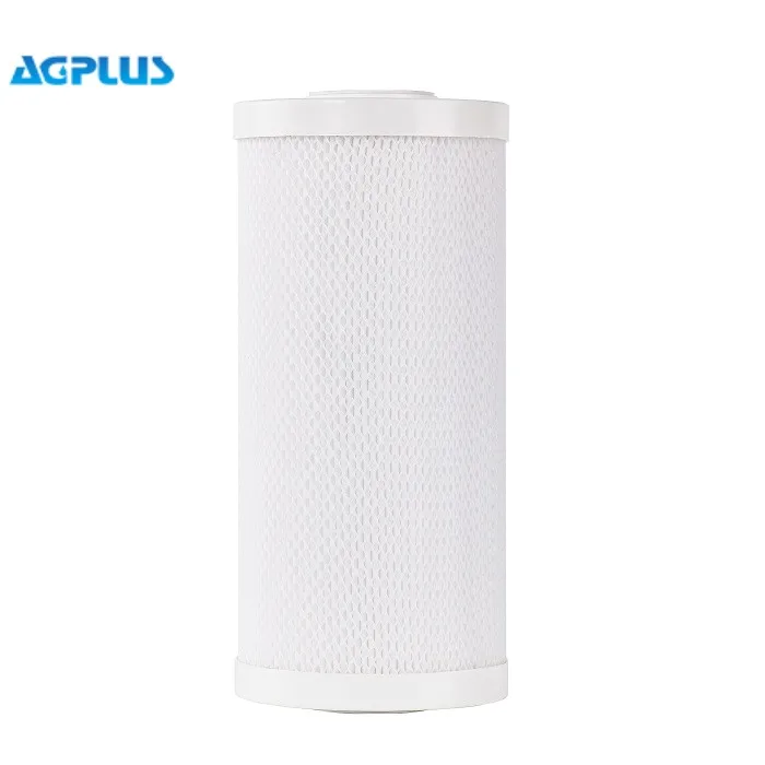 Весь дом очищабщий фильтр для 10-дюймовый активный твердый блок супер большой поток воды фильтра с активированным углем
