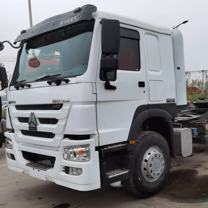 Sitrak Tractor Truck Euro5 Emission Standard Left Steering 6x4 Drive Heavy Truck for construction