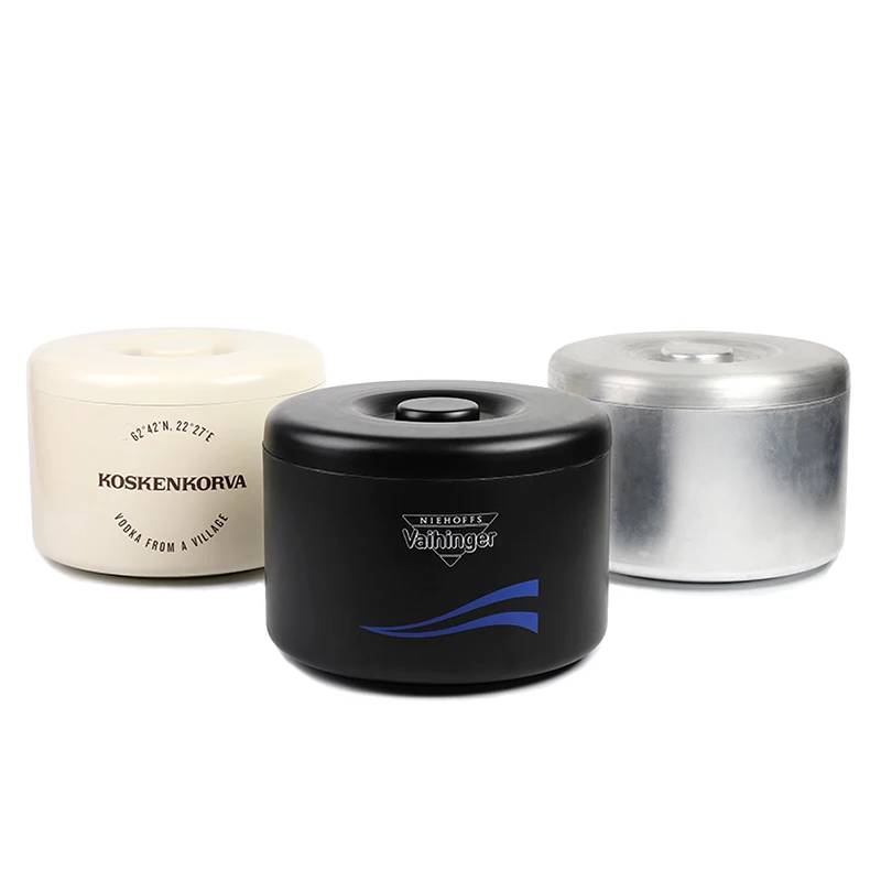 Круглое ведро для пива и льда, пластиковое ведро с крышкой, 10 л