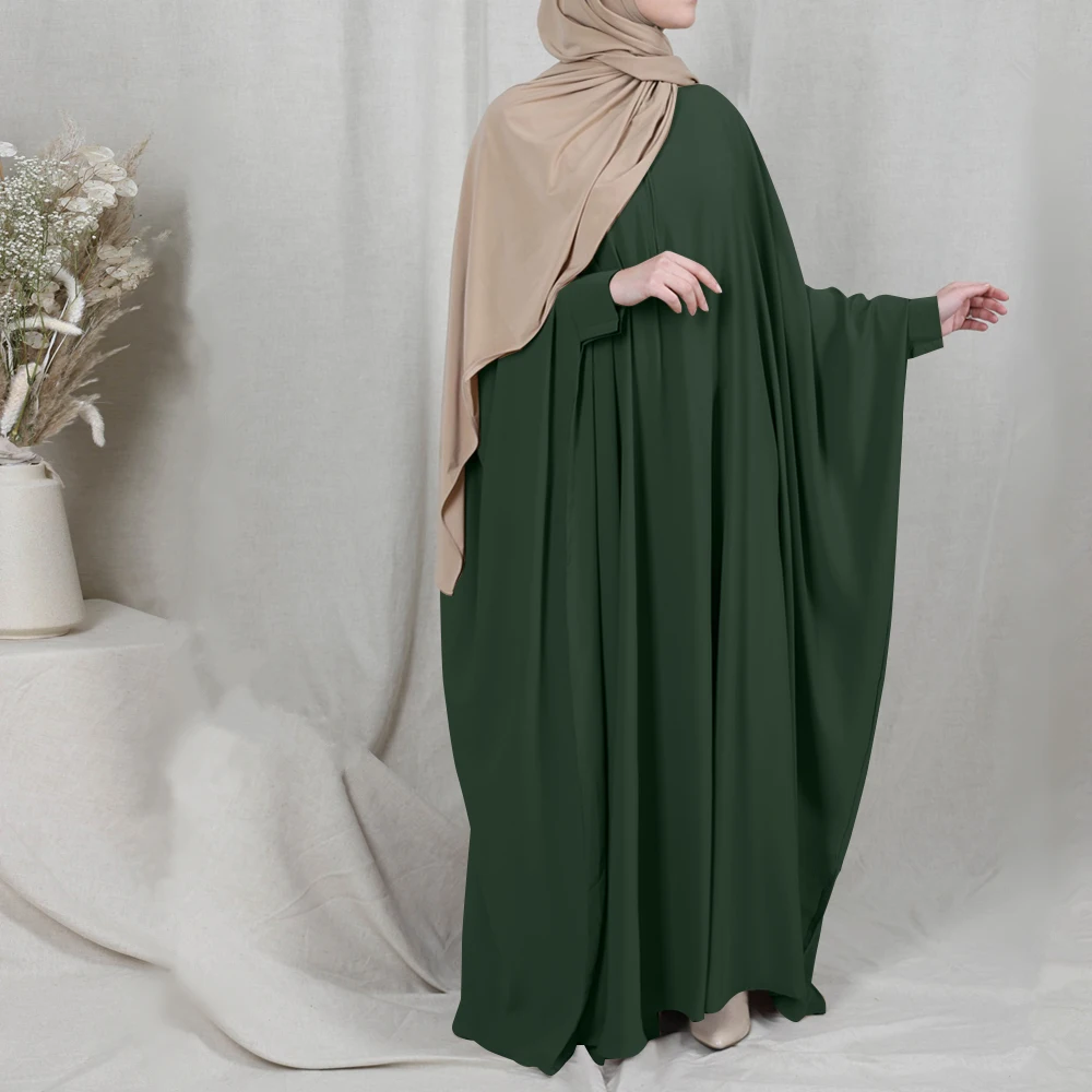 Hot Selling Modest Dresses Abaya Dress Islamic Eid Muslim Women Long Sleeve Maxi Muslim Prayer Dress