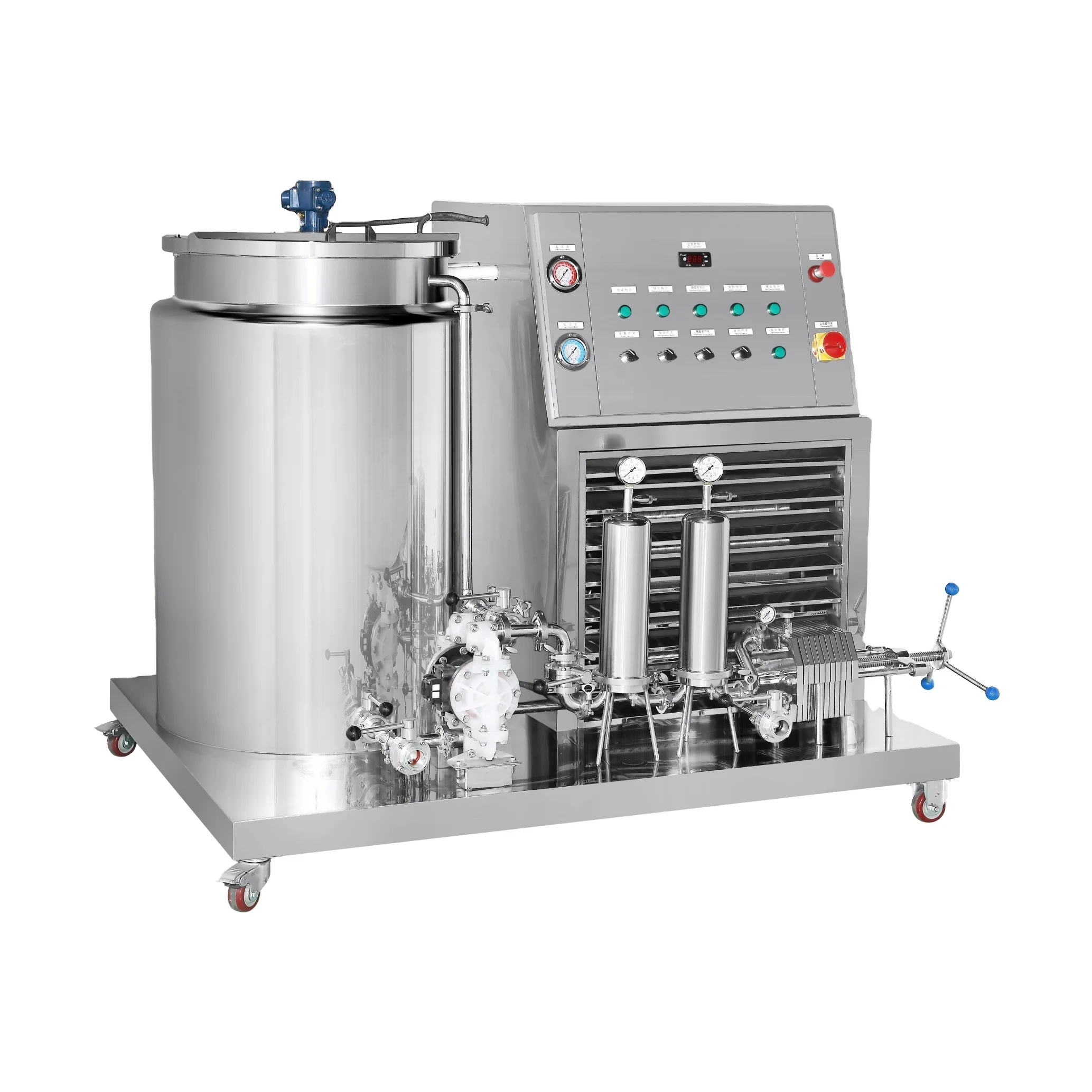 A Wide Selection Of Machines Perfume Mixing Making and Freezing Filling Machine with Freezing and Filtration System