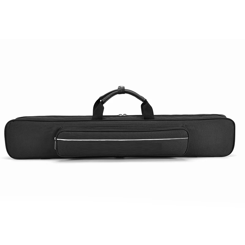 Wholesale Waterproof 1/2 Cue Stick Snooker & Billiard Carrying Case with Stick Holder 3B 4S Pool Cue Bag(only bag)