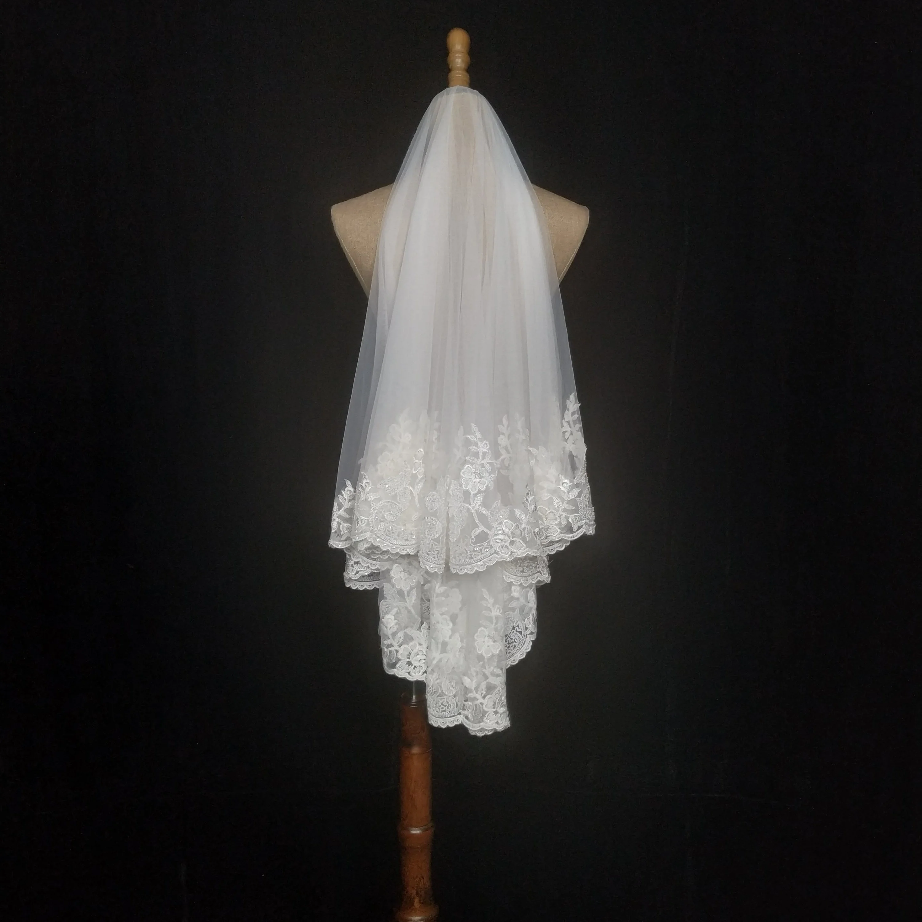 
Variety of styles Special custom 1.5m bridal veil bride to be veil 
