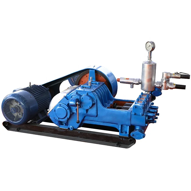 BW750 High flow capacity multifunction Hydraulic triplex single -action Piston Pump service different drilling machine