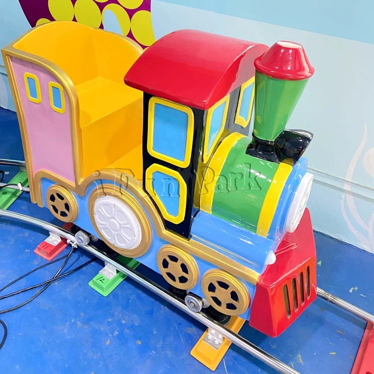 7 Seats Little Train Amusement Park  Equipment Kids electric amusement train rides