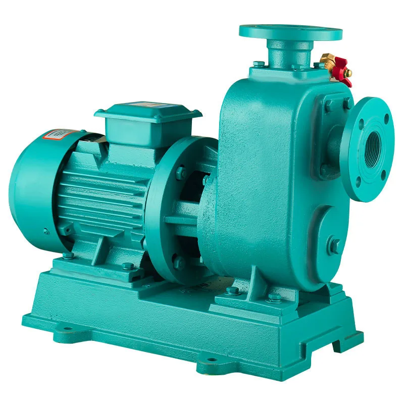 ZX horizontal self-priming transfer pump stainless steel electrical chemical pump