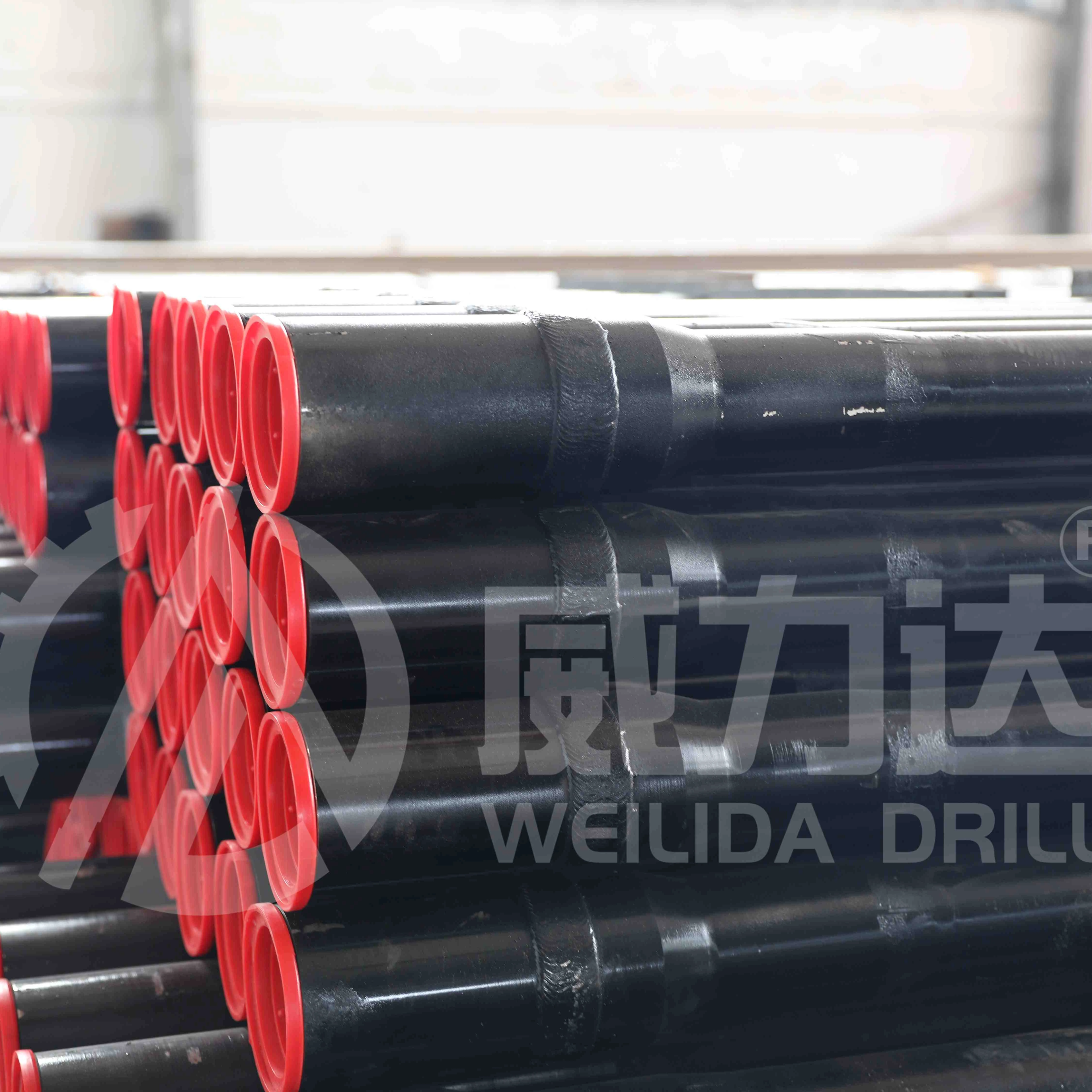 Hard Rock Drill Rod  76 89 102 114mm API 5L GRB/GR.B/5L X70 Water Well Drilling Rig