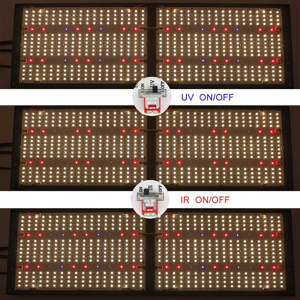 Вспыш и чудо-оригинальный LM301h светодиодные табло V5 240 Вт светодиодное освещение для выращивания с creexpe 660nm 730nm УФ 395nm переключатель