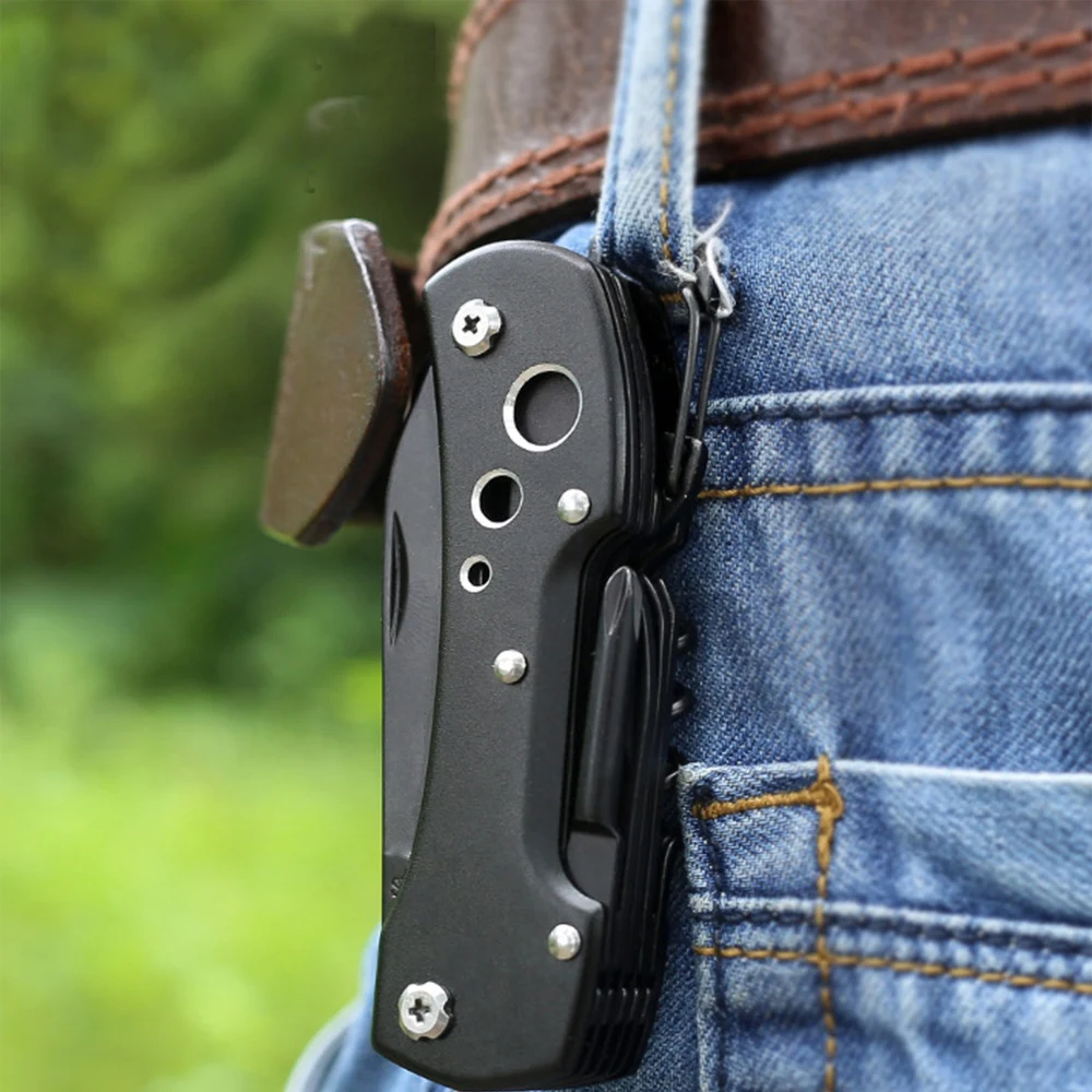 
Multifunctional knife folding multi tool keychain knife pocket knife for Outdoor Hunting Survival Camping 