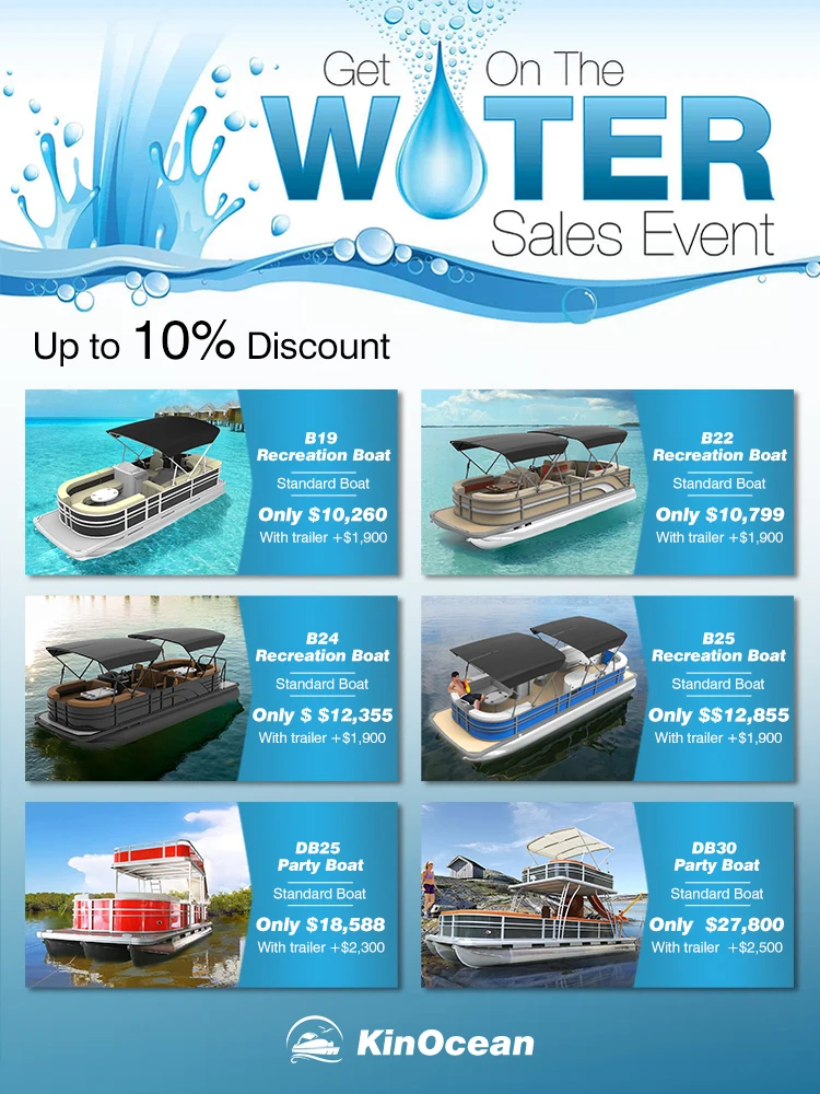 Pontoon Boat Promostion
