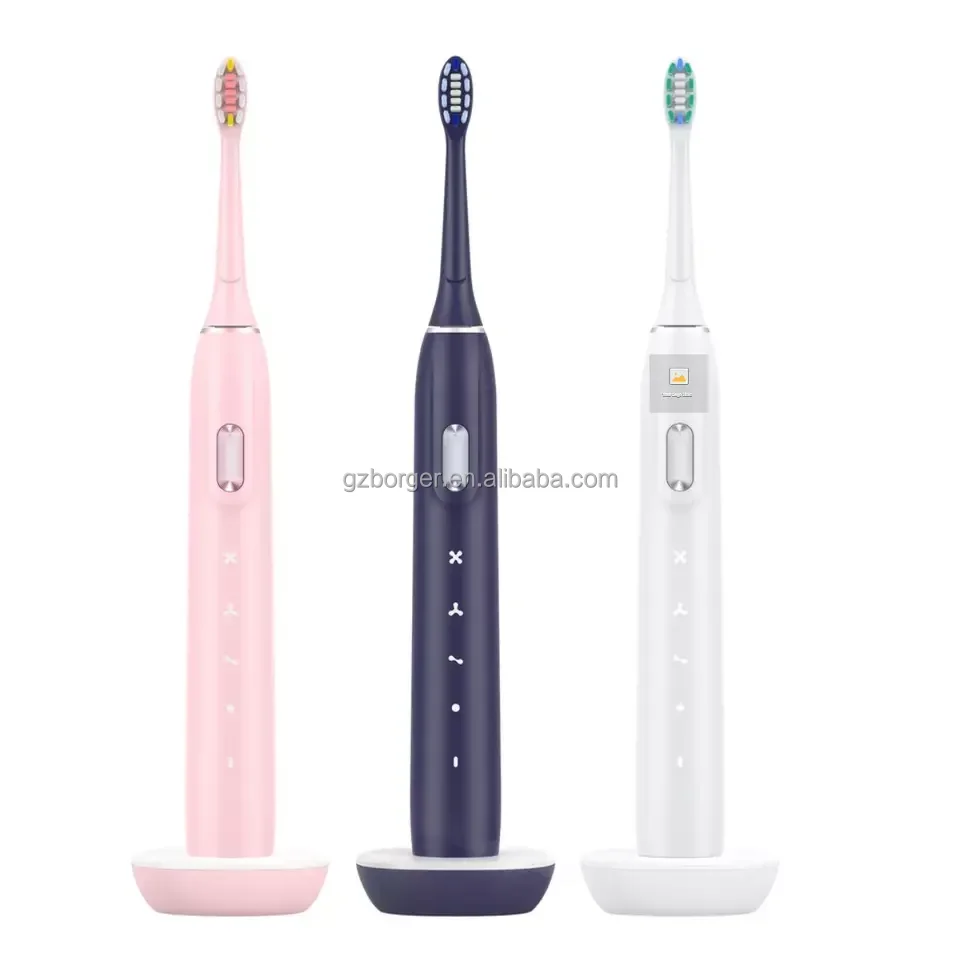 Hot sale DuPont Bristle automatic sonic wireless charging electric toothbrush for adults