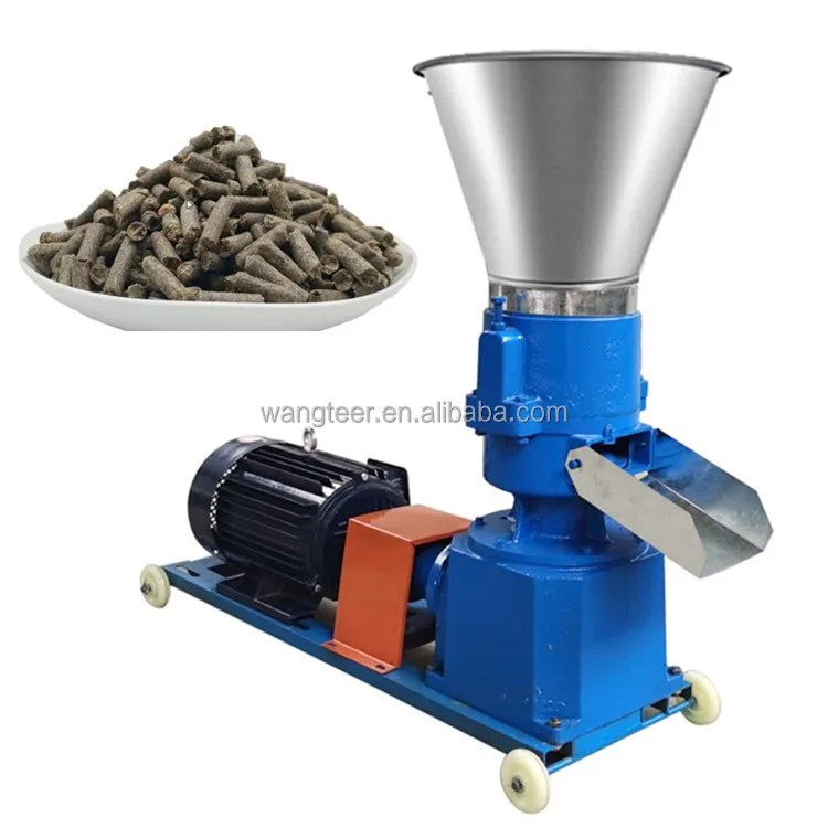 High Efficiency mini2.5/3/4/5/6/7/8mm fish pig goat cattle Chicken Poultry Animal Pellet Feed Making Machine