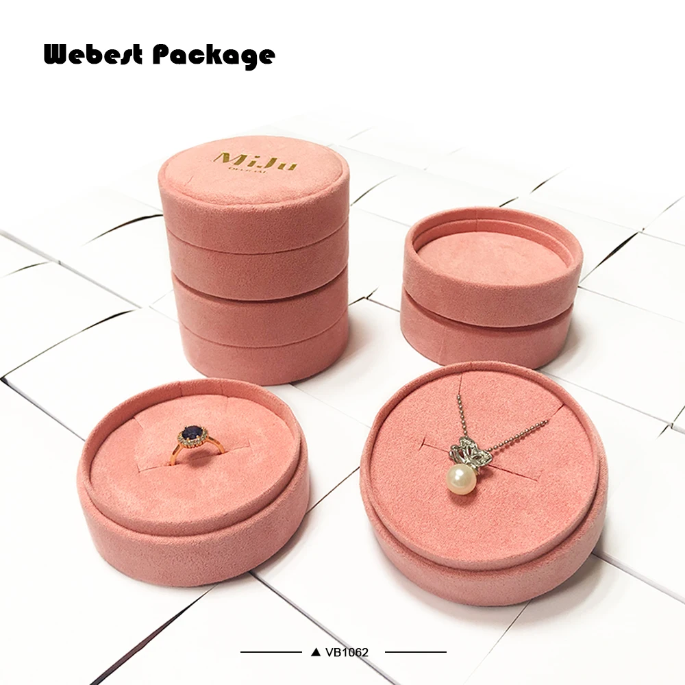 Webest Package round jewellery packaging small wedding gifts box for guests