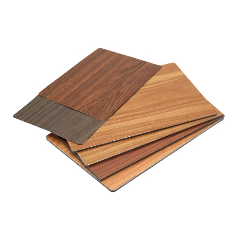 Алюминиевая облицовка внешняя из алюминия ACP деревянный лист алюминиевый дизайн кухонного шкафа дилер размеры Панелей (1600279265310)
