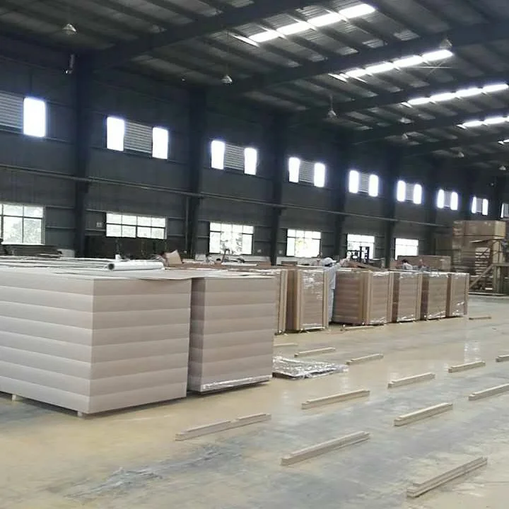 Double Sided pink Grey Color Laminated Melamine Mdf Board 15mm Semple (white Color