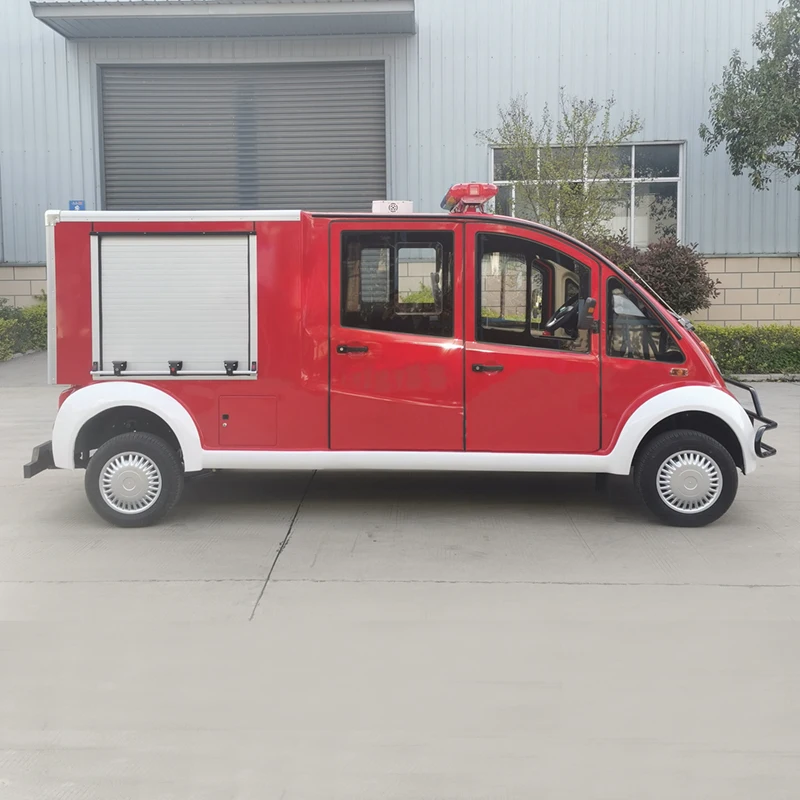 4-5seats electric modified pickup fire patrol car
