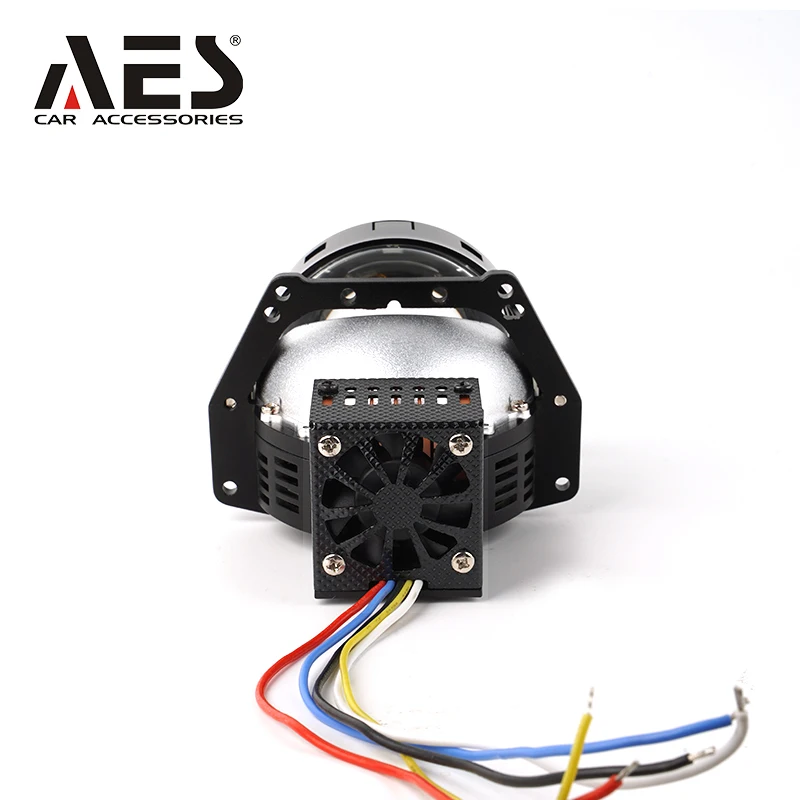 AES New Design TIR Technology  AS009 Bi LED Projector Lens Super Bright LED Headlight Projector for Auto Lighting System