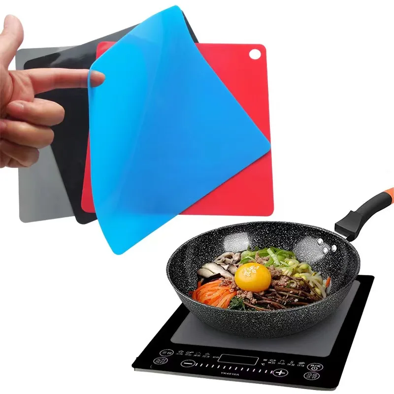 Hot Sale High Quality Large Silicone Induction Mat and Induction Cooktop Mat for Kithch