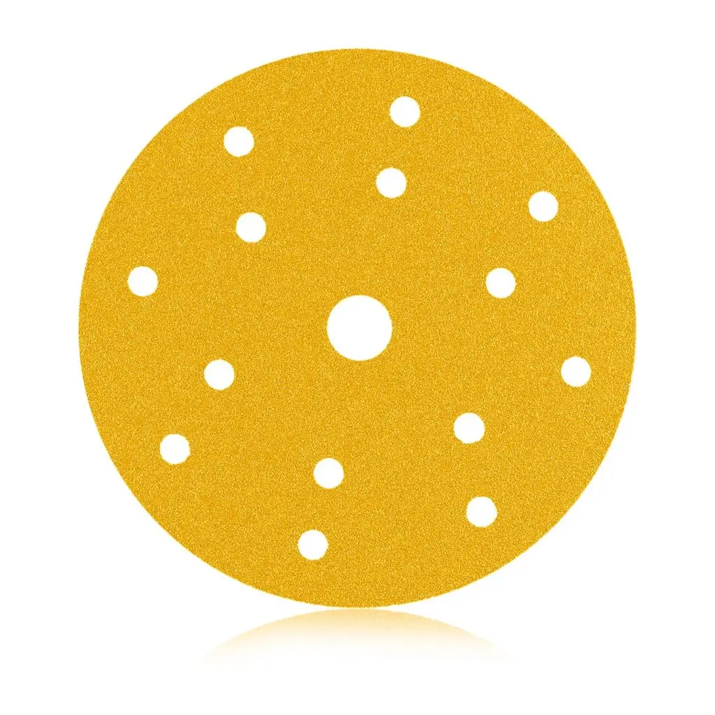 Smirdex Sanding Paper Aluminium Oxide  Hook and Loop yellow  abrasive disc Sanding disc