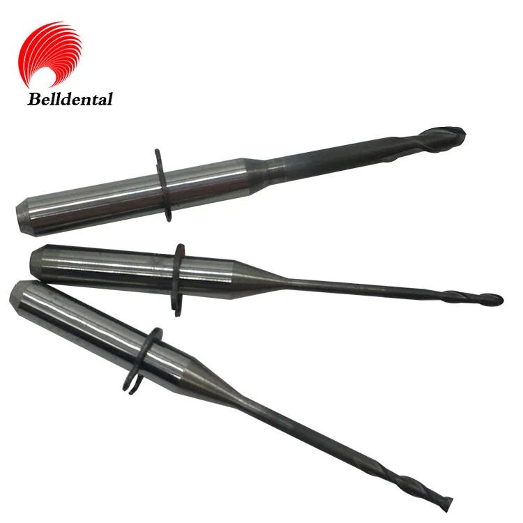 
CAD CAM System DC diamond Coating Dental Zirconia Milling Burs for VHF K1 k4 