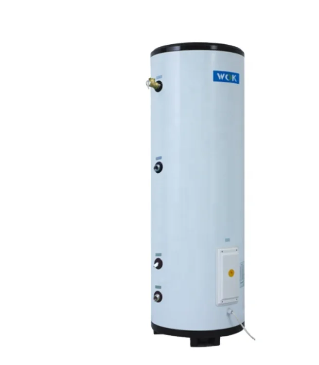 WOK Heat pump tanks Domestic hot water storage with coil heaters Buffer tanks  800L 1000L volume Heat pump tanks