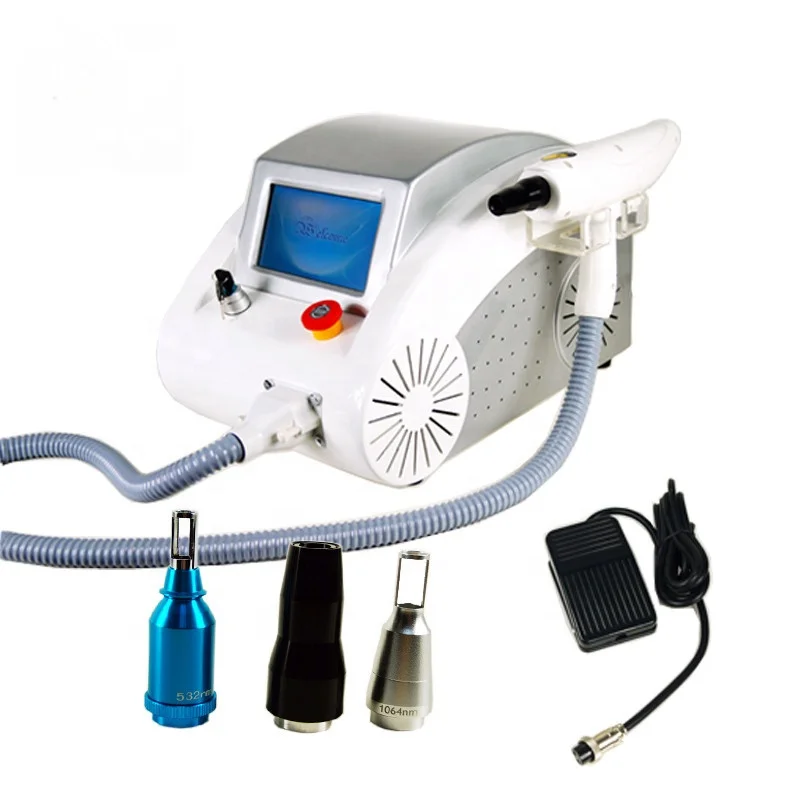 2023 Carbon Laser Skin Rejuvenation Nd Yag Q Switched Tattoo Removal Laser Device for all skin
