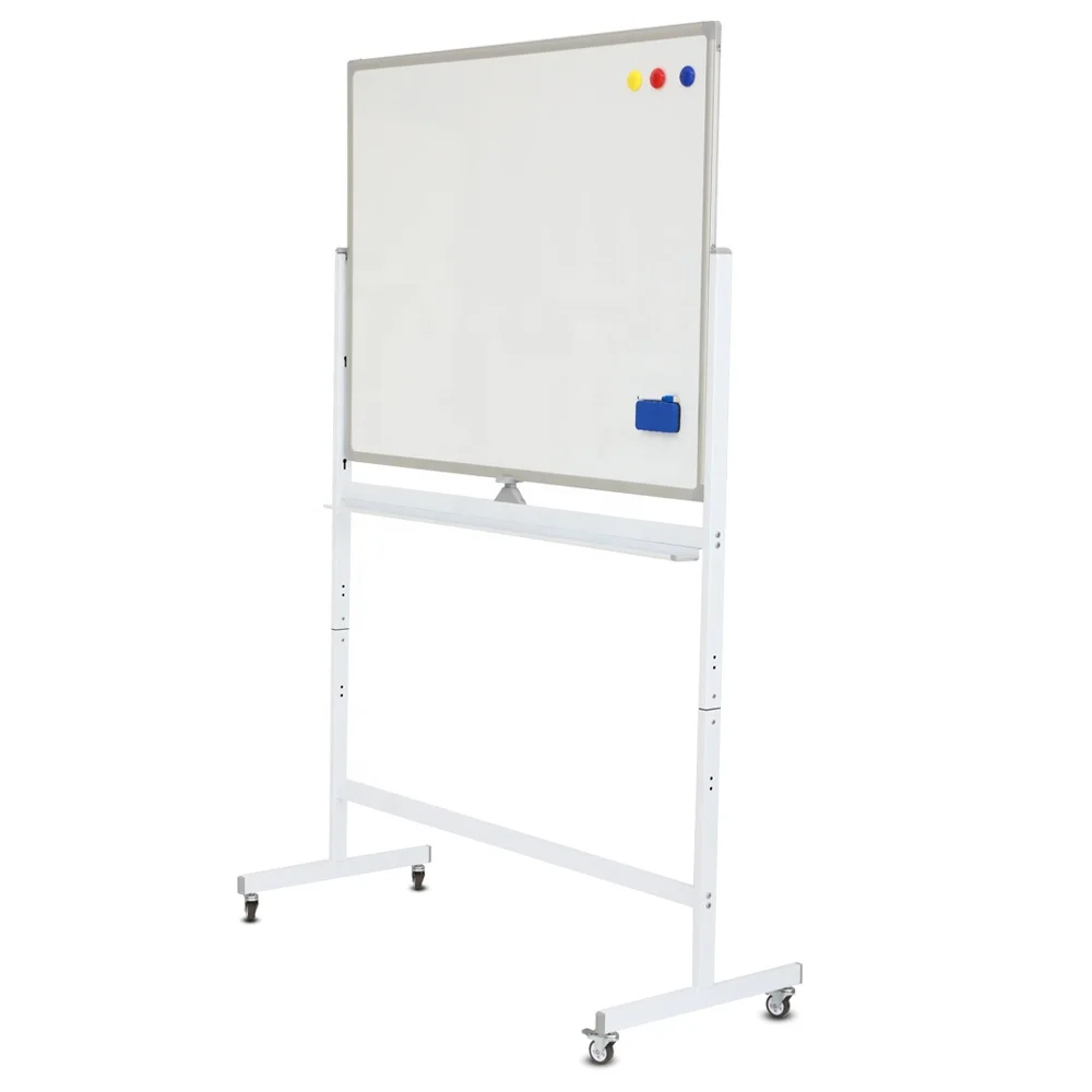 Office School Custom Mobile White Stand Marker Board Wholesale Magnet Whiteboard With Stand Steel Fame Dry Erase White Board