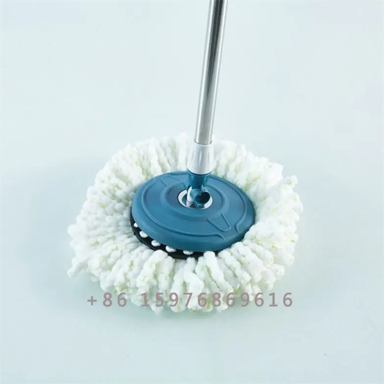 Дешевая Лучшая цена вращающаяся на 360 градусов Швабра из микрофибры с ведром пластиковая швабра ведро