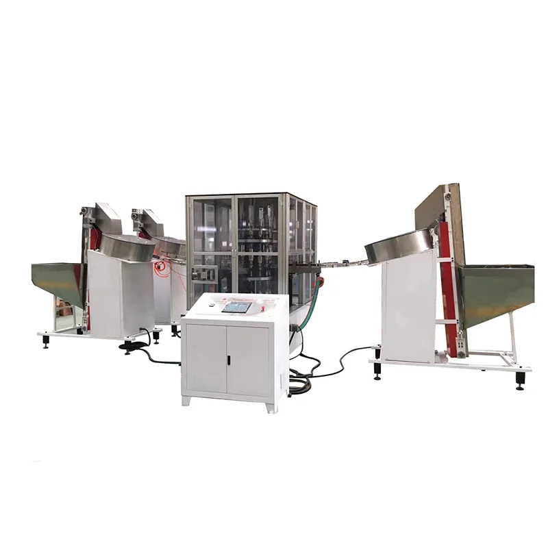 Fully Automatic Bottle Cap Plastic Making Assembly Machine For Wine Caps