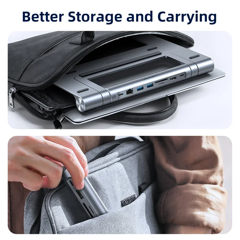 Laptop Stand With USB Hub for MacBook Air Multi HUB