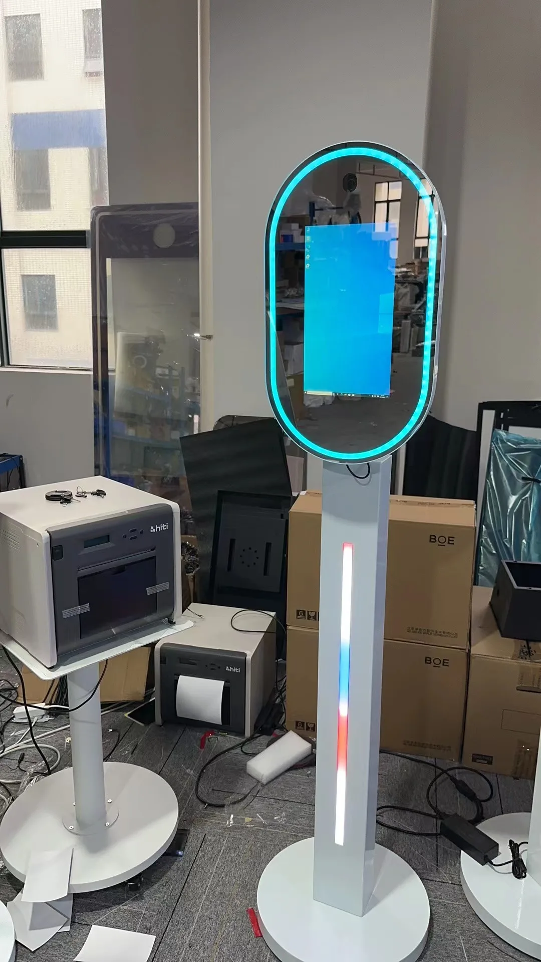 13.3 Inch Hot Sale Mirror PhotoBooth Set Wedding Party Rental High Quality Mirror Photo Booth Frame Photo Booth Mirror Booth